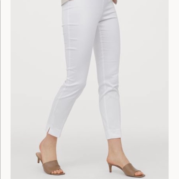 H&M Pants - H&M | Bright white super stretch capris NWT Sz 14